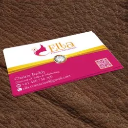 Ella Hair Accessories Visiting Card