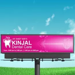 Kinjal Dental Care Banner Design