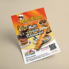 Mehuls Kitchen Flyer