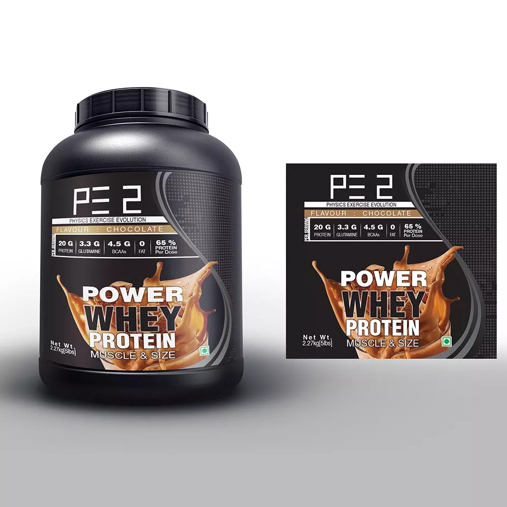 PE2 Whey Protein Packaging