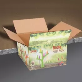 Shruti Birdie Fruit Fork Packaging