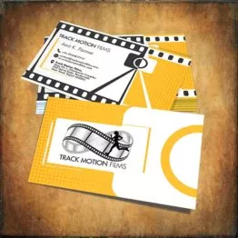 Trackmotion Films Visiting Card