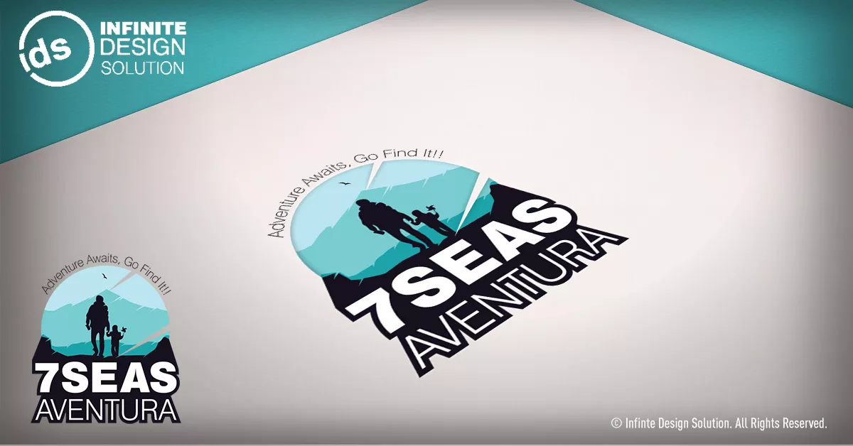 7Seas Aventura Logo Design